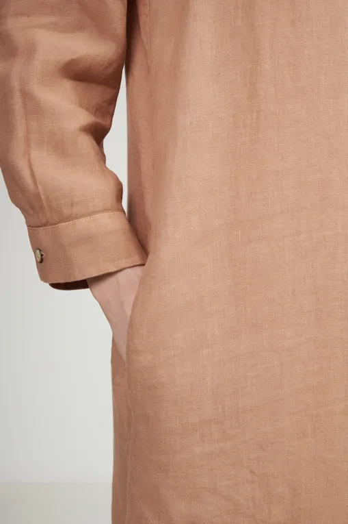 Платья 120% Lino 32ALIW4759-000B317-0-00 000098 ROSE WOOD