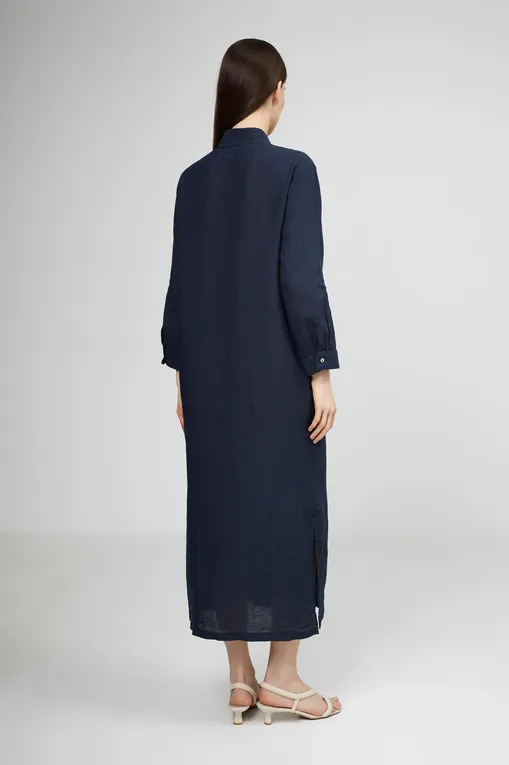 Платья 120% Lino 32ALIW4759-000B317-0-00 000028 NIGHT BLU