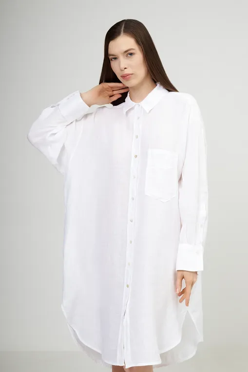 Платья 120% Lino 32ALIW4PJ4-000B317-0-00 000050 WHITE
