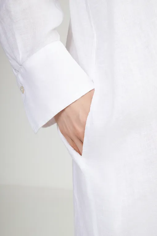 Платья 120% Lino 32ALIW4PJ4-000B317-0-00 000050 WHITE