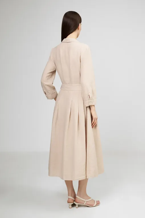 Платья 120% Lino 32BLIW4PK3-000F753-0-00 000096 SAND