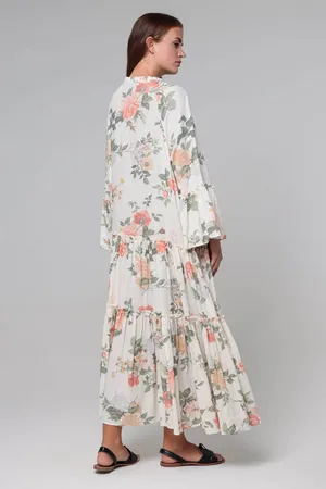 BALLANTYNE BLD171 SVA05 WHITE FLOWERS 78050