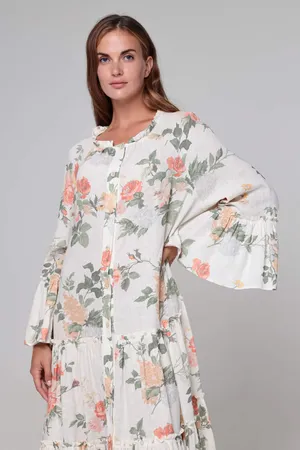 BALLANTYNE BLD171 SVA05 WHITE FLOWERS 78050