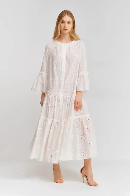 Платья BALLANTYNE BLDS71 YCT01 WHITE BUTTER 10144