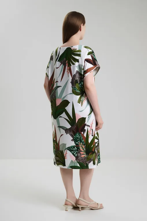 Платья Charmline C3196649 947 white jungle