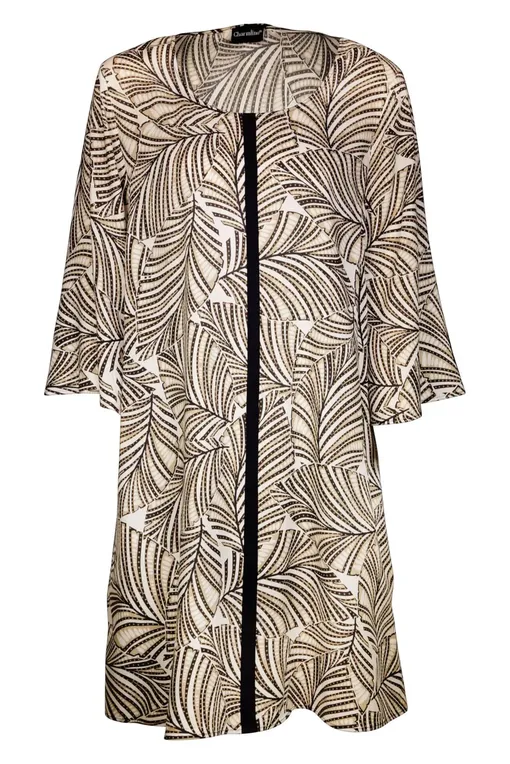 Платья Charmline C3701558 536 black-cream-metallic