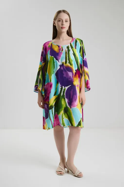 Платья Charmline C3747659 673 aqua-iris