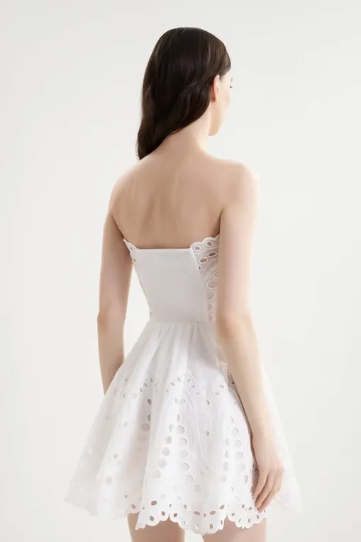 Платья Charo Ruiz Ibiza 263601 White Sealace