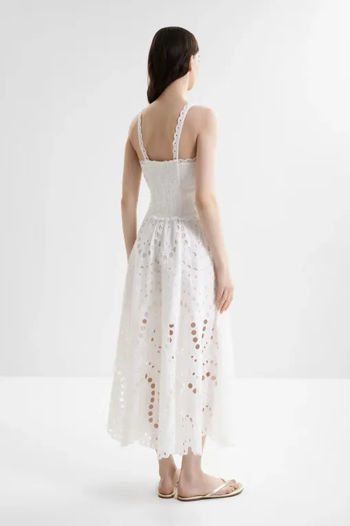 Платья Charo Ruiz Ibiza 263614 White Sealace