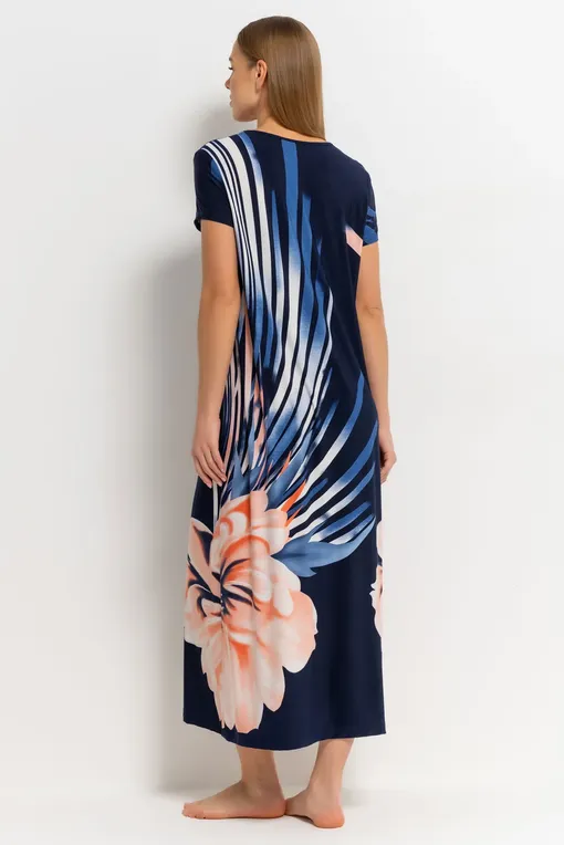 Платья домашние Diamond Tea 24528 peach