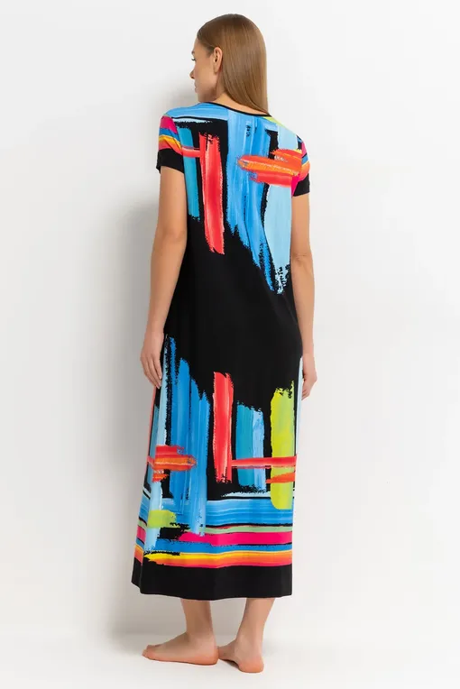 Платья домашние Diamond Tea 24528 RAINBOW