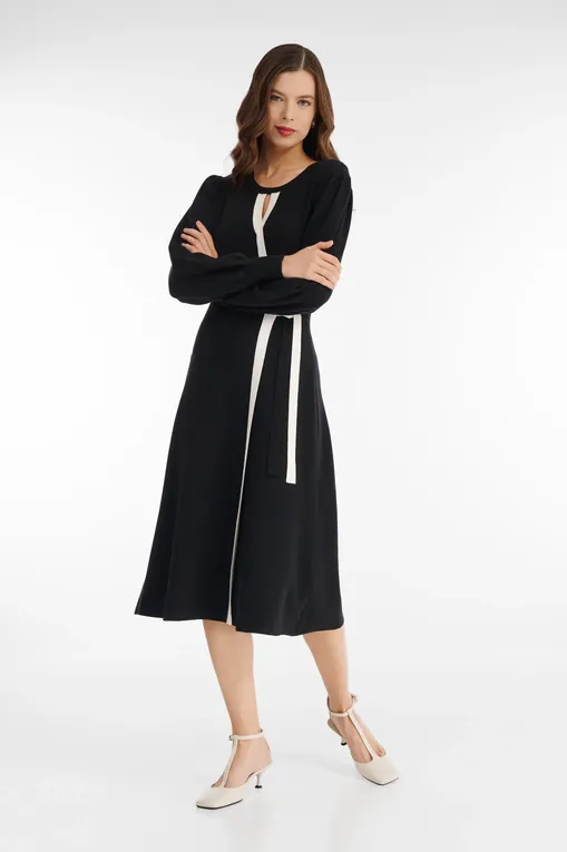 Платья Diana Gallesi 7292J000646N ( AB ) A1 NERO/LATTE