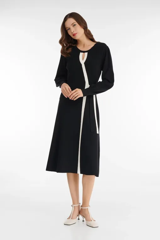 Платья Diana Gallesi 7292J000646N ( AB ) A1 NERO/LATTE