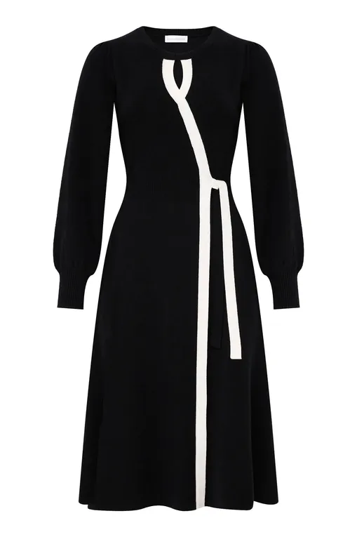 Платья Diana Gallesi 7292J000646N ( AB ) A1 NERO/LATTE