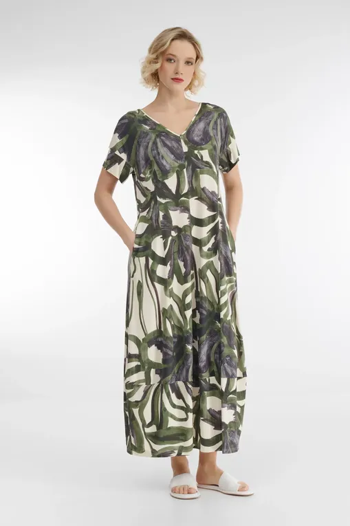 Платья Diana Gallesi 7920R003238N 1 LATTE/VERDE/GRI