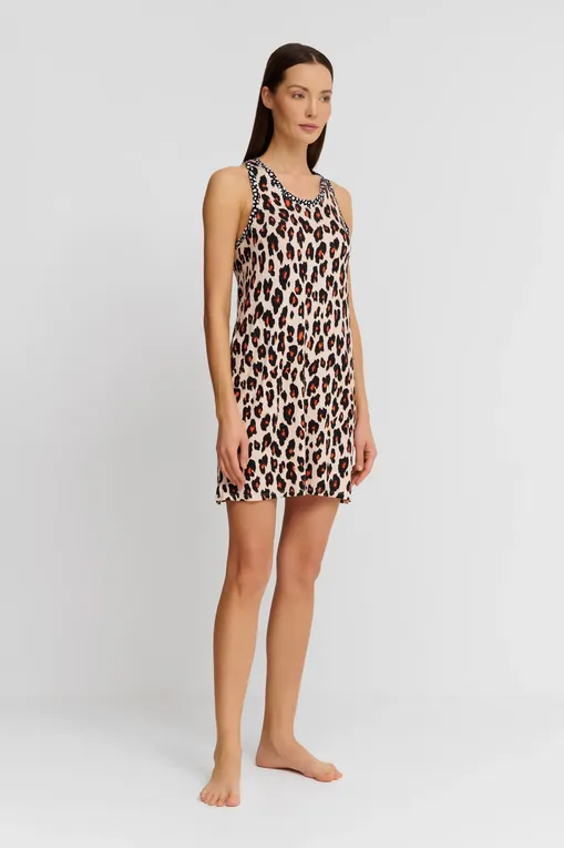 Платья домашние DKNY YI2022537 196 WHT/ANIMAL