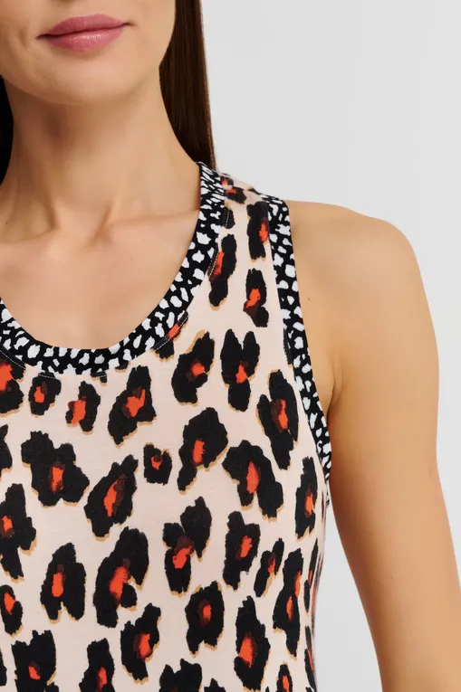 Платья домашние DKNY YI2022537 196 WHT/ANIMAL