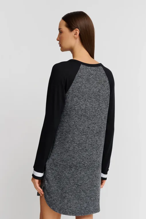 Платья домашние DKNY YI2322593 074 BLACK HTHR