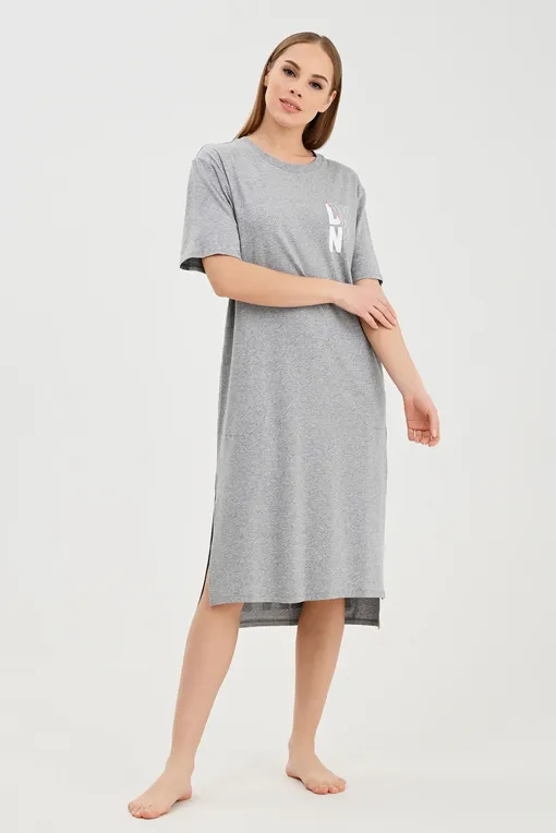 Платья домашние DKNY YI2322635 030 Tin Heather