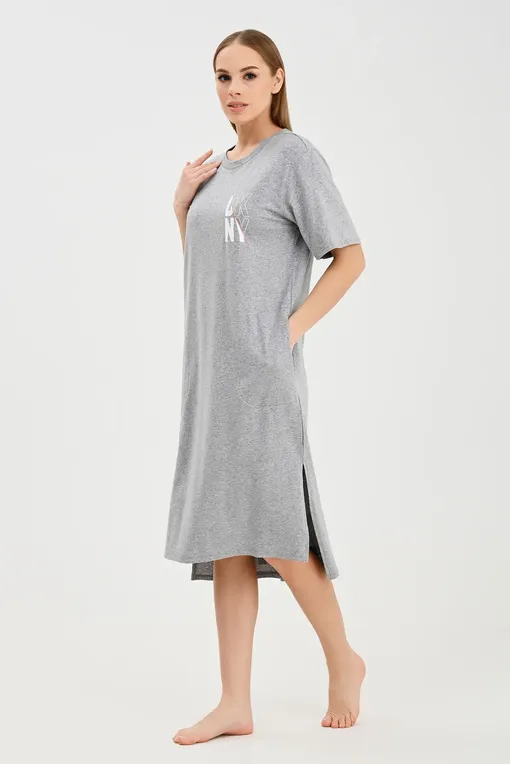 Платья домашние DKNY YI2322635 030 Tin Heather