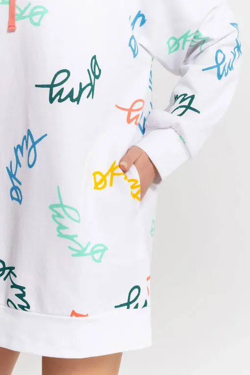 Платья домашние DKNY YI30002 109 wht/multi