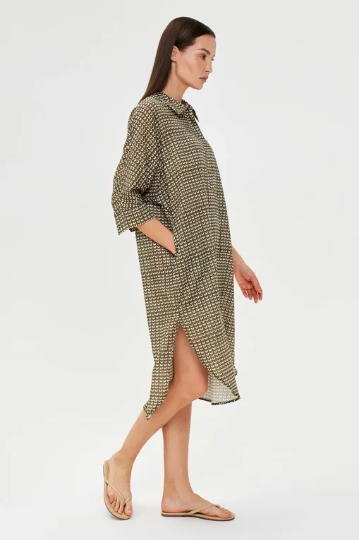 Платья DNUD Paris B2511 BATIK CALATHEA