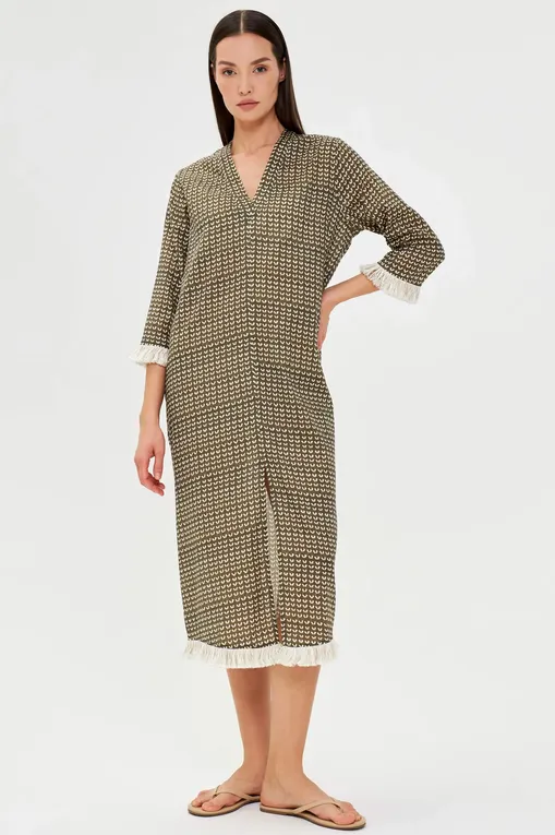 Платья DNUD Paris B2602 BATIK CALATHEA