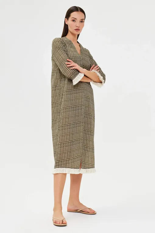 Платья DNUD Paris B2602 BATIK CALATHEA