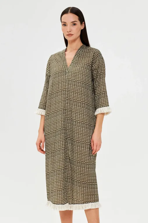 Платья DNUD Paris B2602 BATIK CALATHEA