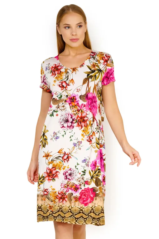 Платья домашние Furstenberg 155/30444 60 weiss-pink