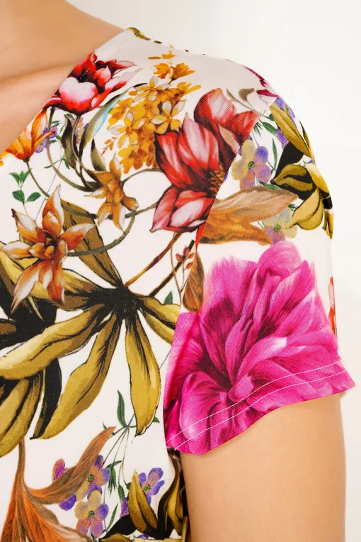 Платья домашние Furstenberg 155/30444 60 weiss-pink