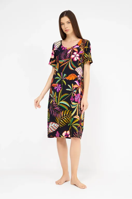 Платья домашние Furstenberg 416/30453 97black.bunt