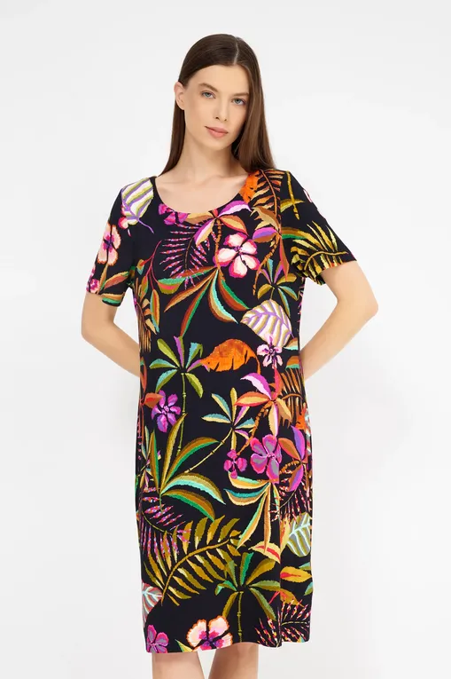 Платья домашние Furstenberg 416/30453 97black.bunt