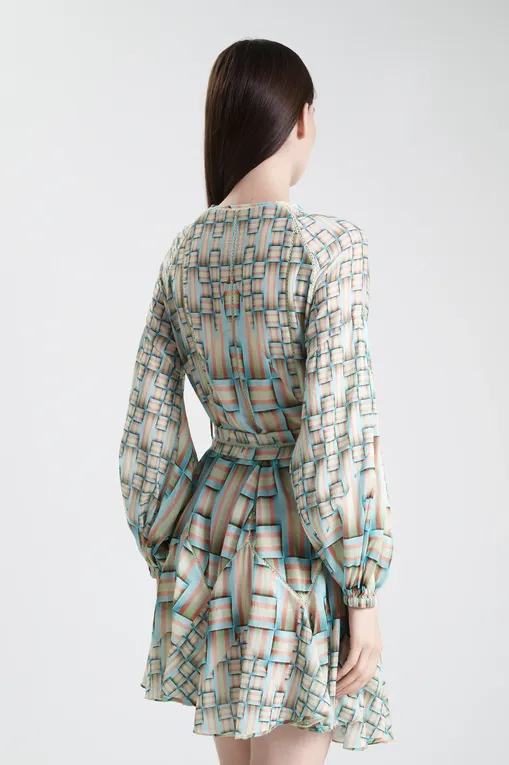 Платья KORE Collections KS23-09 S MONOGRAM BREEZE SUNRISE