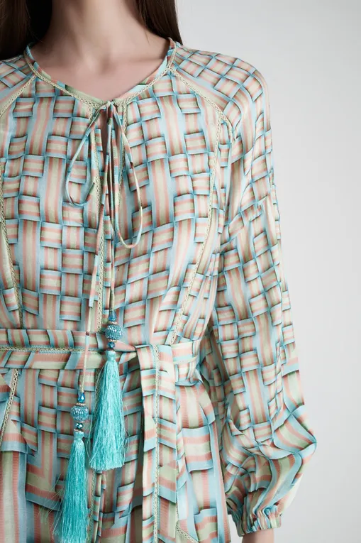 Платья KORE Collections KS23-09 S MONOGRAM BREEZE SUNRISE