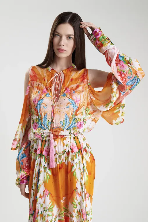 Платья KORE Collections KS23-14 A TROPICAL BREEZE SUNRISE