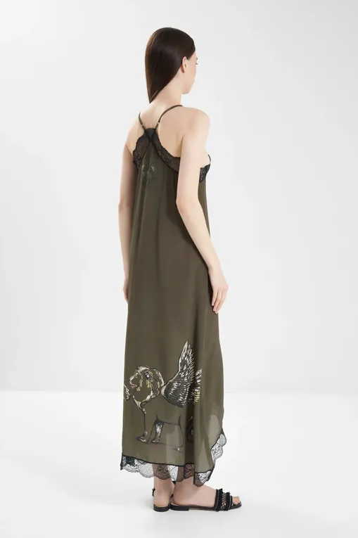 Платья Las Surenas SilkDress_AW25 Green