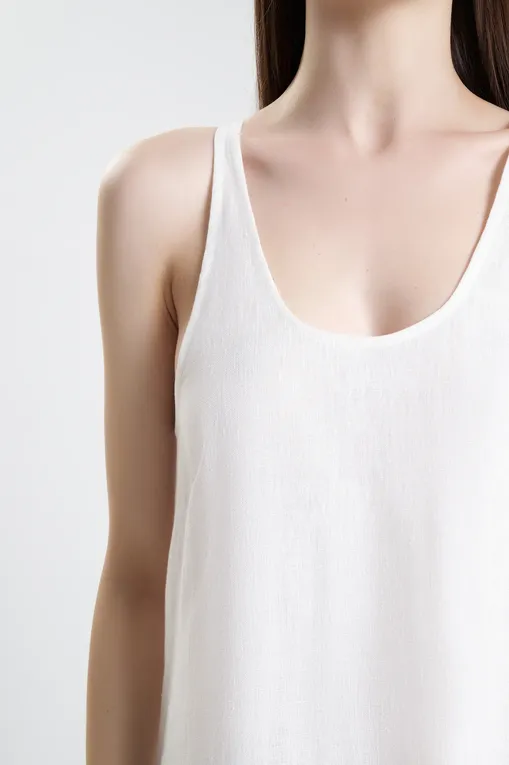 Платья Las Surenas LinenLongDress_S25 Tropique White