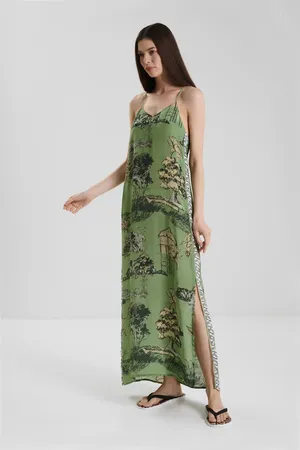 Las Surenas LongDressVis_S25 Thailand Green