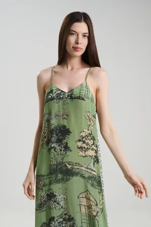 Las Surenas LongDressVis_S25 Thailand Green