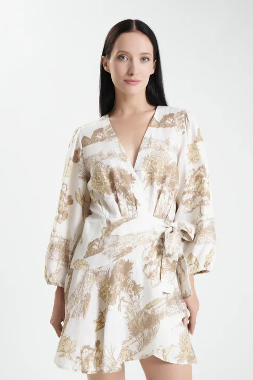 Платья Las Surenas ShortDressLinen_S25 Thailand White