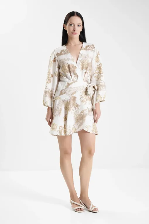 Платья Las Surenas ShortDressLinen_S25 Thailand White