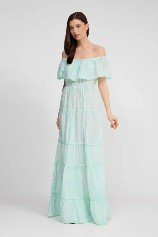 Платья LES NEOBOURGEOISES ANDALOUSIE aqua