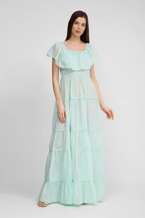 Платья LES NEOBOURGEOISES ANDALOUSIE aqua