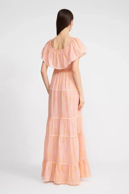 Платья LES NEOBOURGEOISES ANDALOUSIE strawberry