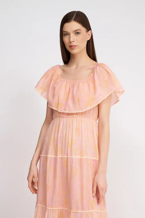 Платья LES NEOBOURGEOISES ANDALOUSIE strawberry