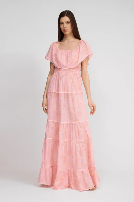 Платья LES NEOBOURGEOISES ANDALOUSIE sorbet