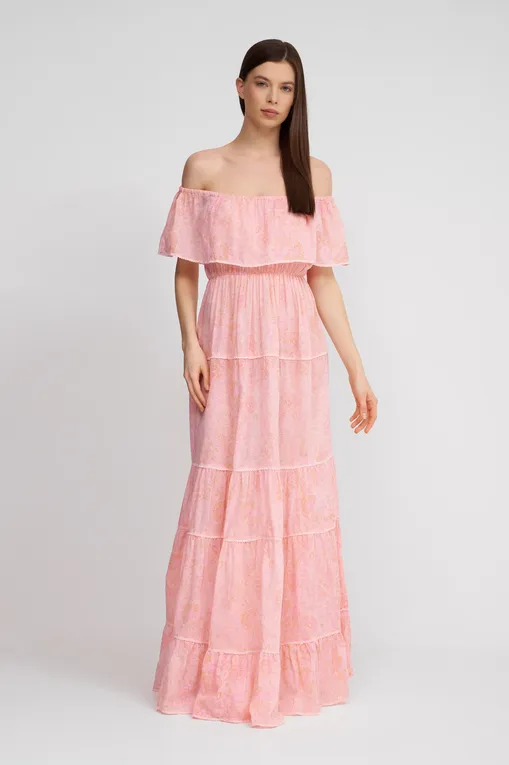 Платья LES NEOBOURGEOISES ANDALOUSIE sorbet