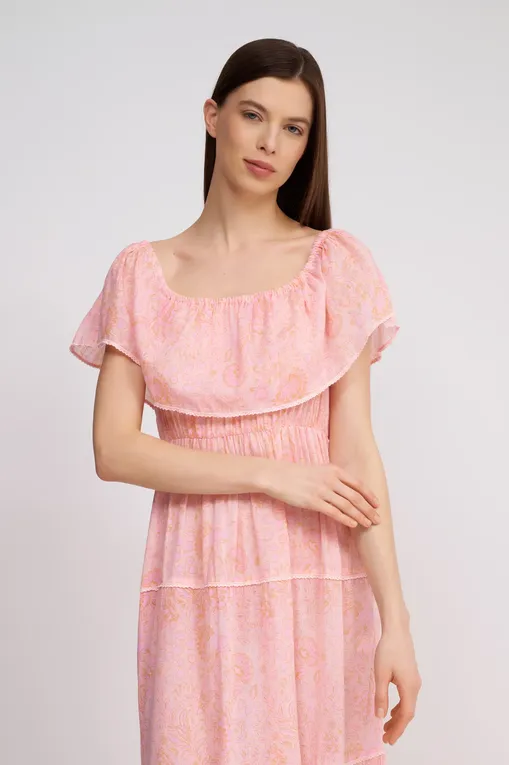 Платья LES NEOBOURGEOISES ANDALOUSIE sorbet