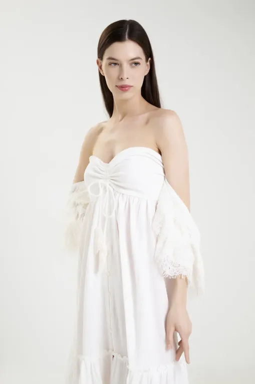 Платья LES NEOBOURGEOISES AVA WHITE